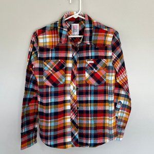 Topo designs flannel button up